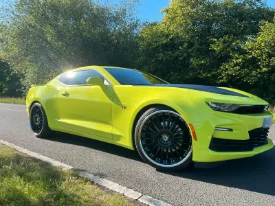 Gebraucht Chevrolet Camaro SS 460 PS (338 kW) 2021 Gelb Coupé