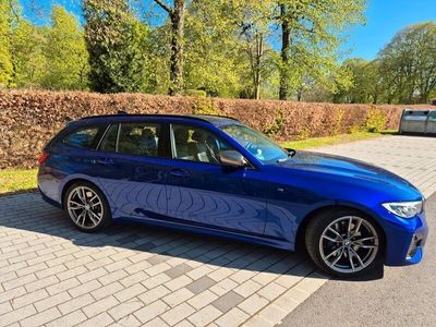 gebraucht BMW M340 i xDrive Touring Individual San Marino Blau