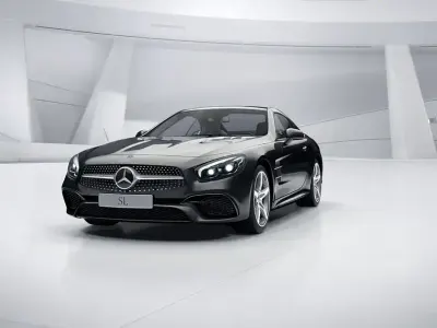Brugt Mercedes SL500 AMG 455 HK (334 kW) 2020 Grå Cabriolet