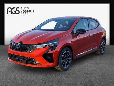Neu Renault Clio V Techno 91 PS (66 kW) 2025 Valencia orange (schwarz) Limousine