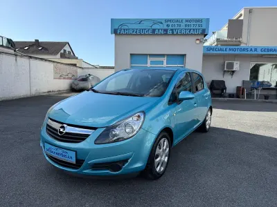 Używany Opel Corsa 87 KM (63 kW) 2010 Niebieski Hatchback