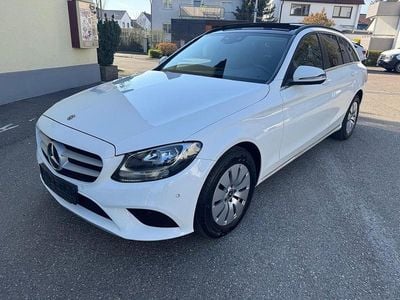 Gebraucht Mercedes C220 Business 194 PS (142 kW) 2021 Weiß Limousine