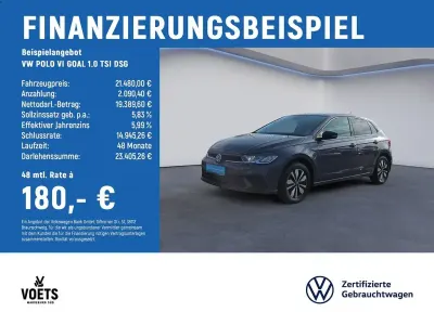 Gebraucht VW Polo Goal 95 PS (69 kW) 2025 Kleinwagen