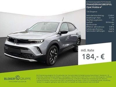 Gebraucht Opel Mokka-e Elegance 100 kW (136 PS) 2022 Kontrast grau/quarz silber SUV