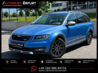 Gebraucht Skoda Octavia Scout Scout 4x4 150 PS (110 kW) 2016 Blau Kombi