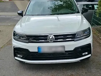 Gebraucht VW Tiguan Allspace 200 PS (147 kW) 2021 Weiß SUV