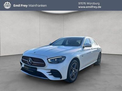 Diamond white metallic paint Gebraucht 2021 Mercedes E300 AMG Limousine | 38.500 € (Fairer Preis)