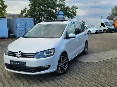Gebraucht VW Sharan Cup 177 PS (130 kW) 2015 Weiß Van / Kleinbus