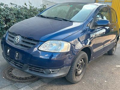 Gebraucht VW Fox 55 PS (40 kW) 2007 Blau Kleinwagen