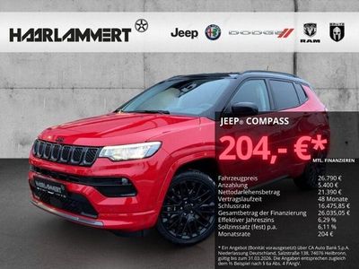 Gebraucht Jeep Compass 241 PS (177 kW) 2022 Vr176) (rot SUV
