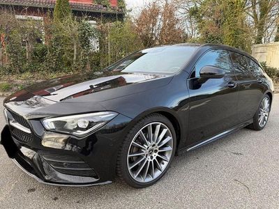 Gebraucht Mercedes CLA200 Shooting Brake AMG line 163 PS (119 kW) 2020 Schwarz Kombi