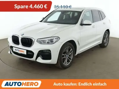Gebraucht BMW X3 M Sport 190 PS (139 kW) 2020 Weiß SUV