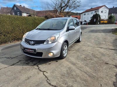 Gebraucht Nissan Note Acenta 88 PS (64 kW) 2009 Silber Kleinwagen