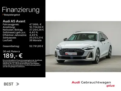 Gebraucht Audi A5 Ambiente 204 PS (150 kW) 2025 Gletscherweiß metallic Kombi