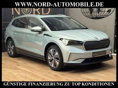 Gebraucht Skoda Enyaq iV ecoSuite 150 kW (204 PS) 2022 Arctic silber metalli (metallic) SUV