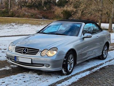 Gebraucht Mercedes CLK200 Avantgarde 163 PS (119 kW) 2005 Silber Cabrio