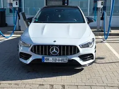Gebraucht Mercedes CLA180 AMG 136 PS (100 kW) 2019 Grau Coupé