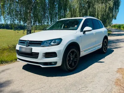 Gebraucht VW Touareg R-line 204 PS (150 kW) 2013 Weiß SUV