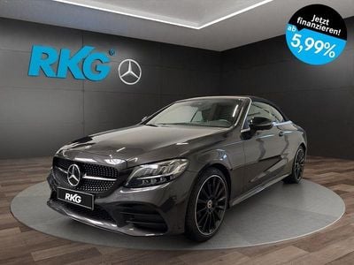 Gebraucht Mercedes C220 AMG 194 PS (142 kW) 2022 Grau Cabrio