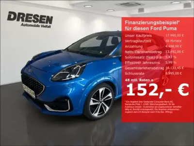 Gebraucht Ford Puma ST-Line 155 PS (114 kW) 2021 Dynamicblau metallic SUV