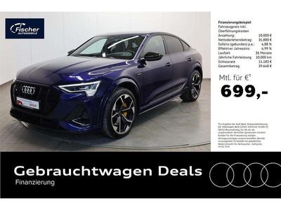 Gebraucht Audi e-tron Sportback Sport 369 kW (503 PS) 2020 Blau SUV