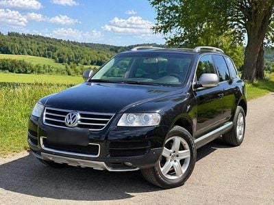 Usata VW Touareg 224 CV (164 kW) 2007 Nero SUV