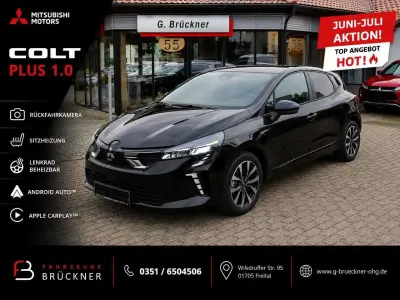 Neu Mitsubishi Colt Plus 91 PS (66 kW) 2025 Schwarz Kleinwagen