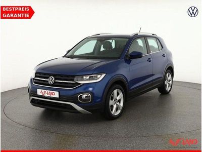 Gebraucht VW T-Cross Style 110 PS (80 kW) 2022 Reef blue metallic (metallic) SUV