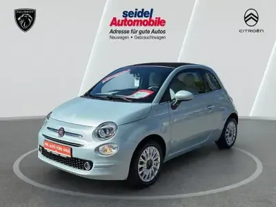 Brugt Fiat 500C Dolcevita 69 HK (50 kW) 2022 Blå Cabriolet