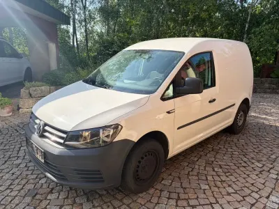 Gebraucht VW Caddy 102 PS (75 kW) 2016 Weiß Van / Kleinbus