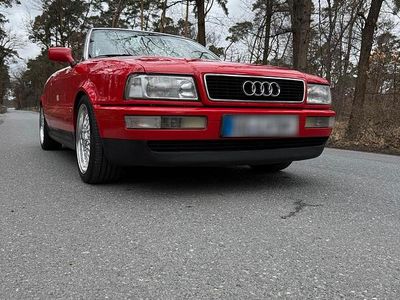 Gebraucht Audi 80 133 PS (97 kW) 1993 Rot Cabrio