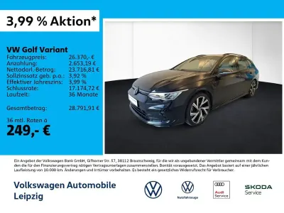 Gebraucht VW Golf VIII R-line 150 PS (110 kW) 2023 Schwarz Kombi