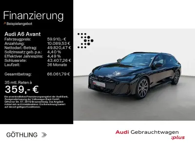 Gebraucht Audi A6 S-Line 367 PS (269 kW) 2025 Mythosschwarz metallic Kombi