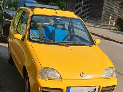 Gebraucht Fiat Seicento 54 PS (39 kW) 2002 Gelb Kleinwagen