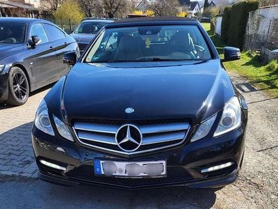 Usata Mercedes E350 265 CV (194 kW) 2013 Nero Cabrio