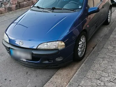 Gebraucht Opel Tigra 90 PS (66 kW) 1996 Blau Coupé