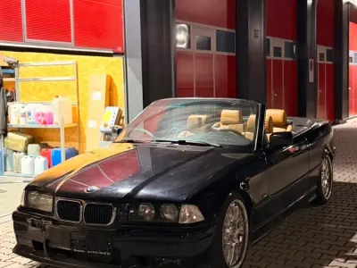 Gebraucht BMW 320 Cabriolet Basis 150 PS (110 kW) 1998 Schwarz Cabrio