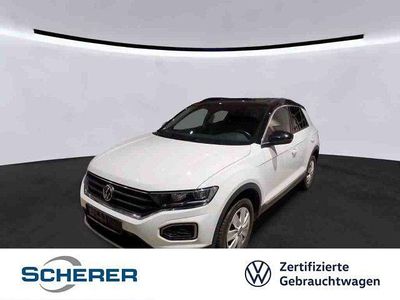 Pure white (metallic) Gebraucht 2021 VW T-Roc Sportline SUV | 24.900 € (Fairer Preis)