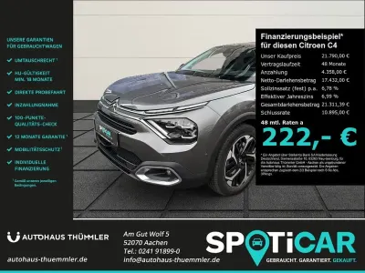 Gebraucht Citroën C4 X Shine 131 PS (96 kW) 2023 Grau SUV
