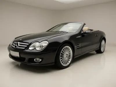 Gebraucht Mercedes SL350 AMG 272 PS (200 kW) 2006 Schwarz Cabrio