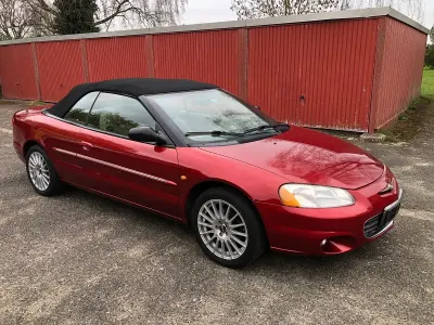 Używany Chrysler Sebring Cabriolet 145 KM (106 kW) 2001 Czerwony Kabriolet