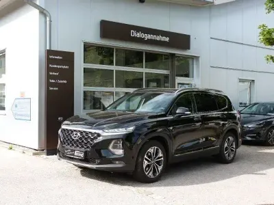 Gebraucht Hyundai Santa Fe Premium 200 PS (147 kW) 2018 Schwarz SUV