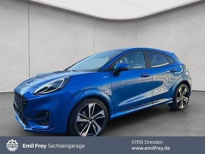 Gebraucht Ford Puma ST-Line X 155 PS (114 kW) 2022 Desert island blue metallic SUV