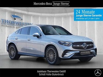 Gebraucht Mercedes GLC300 AMG line 269 PS (197 kW) 2024 Lack hightechsilber Coupé