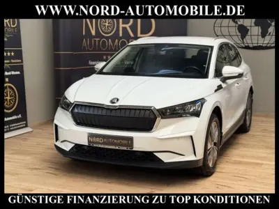 Gebraucht Skoda Enyaq iV Lounge 150 kW (204 PS) 2023 Moonweiss metallic (metallic) SUV