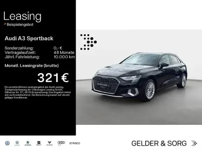 Gebraucht Audi A3 Advanced 150 PS (110 kW) 2022 Mythosschwarz metallic Limousine