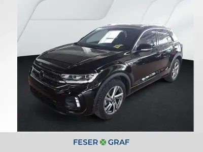 Gebraucht VW T-Roc Cabriolet R-line 150 PS (110 kW) 2025 Grenadillschwarz metallic SUV
