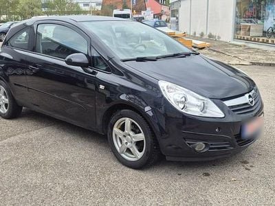 Używany Opel Corsa 90 KM (66 kW) 2007 Czarny Hatchback