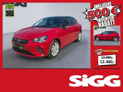 Gebraucht Opel Corsa Edition 75 PS (55 kW) 2023 Chili rot/kardio rot Kleinwagen