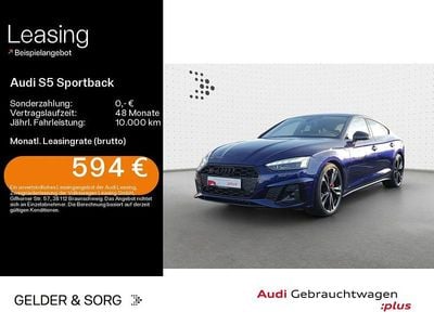 Gebraucht Audi S5 Sportback Ambiente 341 PS (250 kW) 2022 Navarrablau metallic Kleinwagen